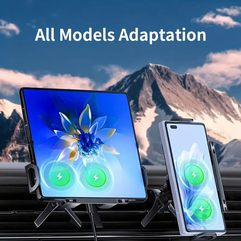 OneTouch Multifunctional Phone Holder With Wireless Charging