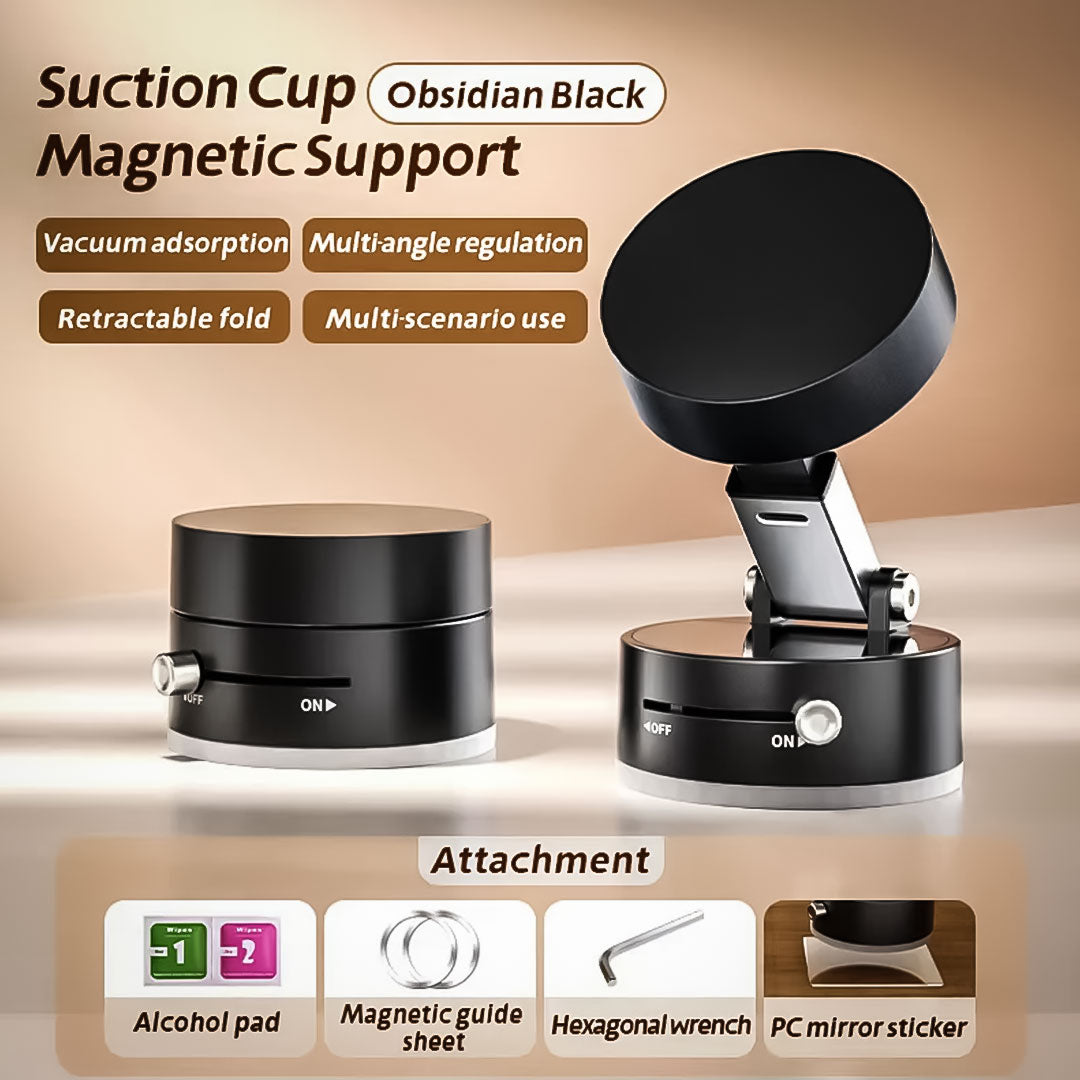 Magnetic SuctionCup Phone Holder
