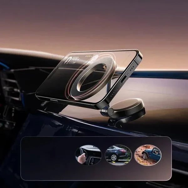 Ultra Fold Magnetic Car Phone Holder